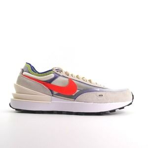 Nike Waffle One Racer Coconut Milk Running Shoes Mens 7 DA7995-101 Womens 8.5